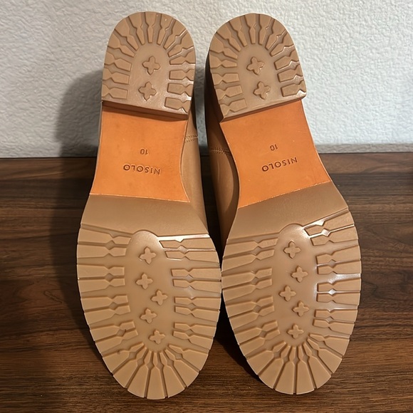 NEW Nisolo Ana Go-To Heeled Chelsea Boot in almond, size 10 - Picture 7 of 7
